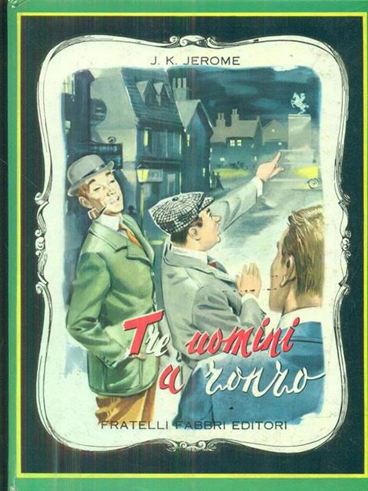 Tre uomini a zonzo - Jerome K. Jerome - copertina