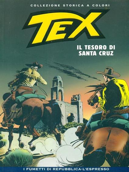 Tex 90 Il tesoro di Santa Cruz - Gianluigi Bonelli - copertina