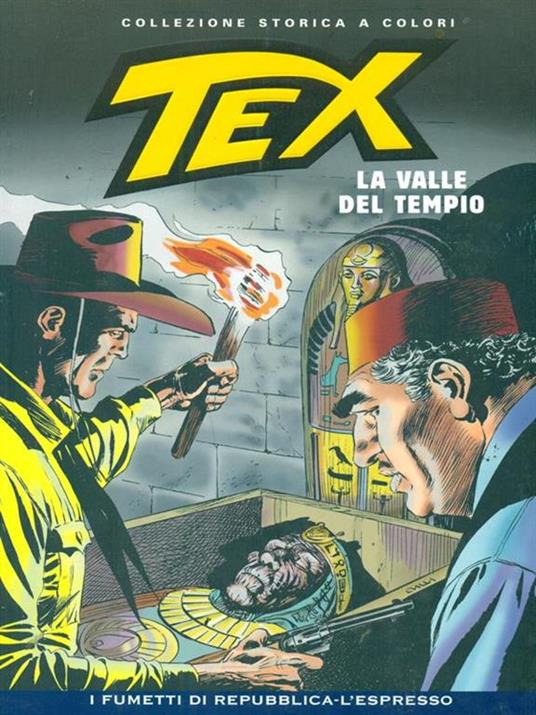 Tex 95 La valle del tempio - Gianluigi Bonelli - copertina