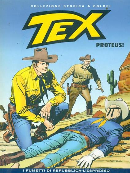 Tex 41 Proteus! - Gianluigi Bonelli - copertina