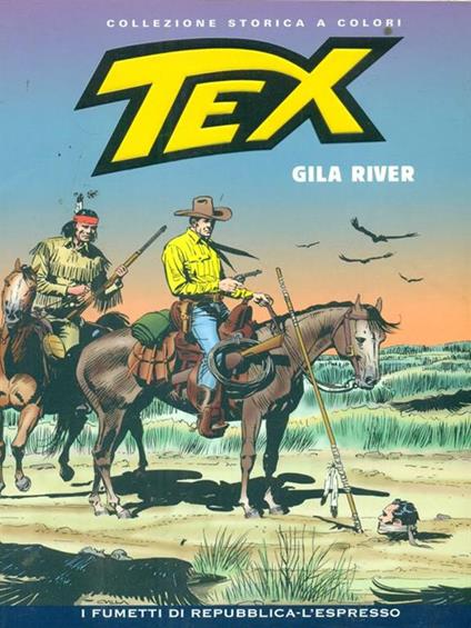 Tex 65 Gila river - Gianluigi Bonelli - copertina