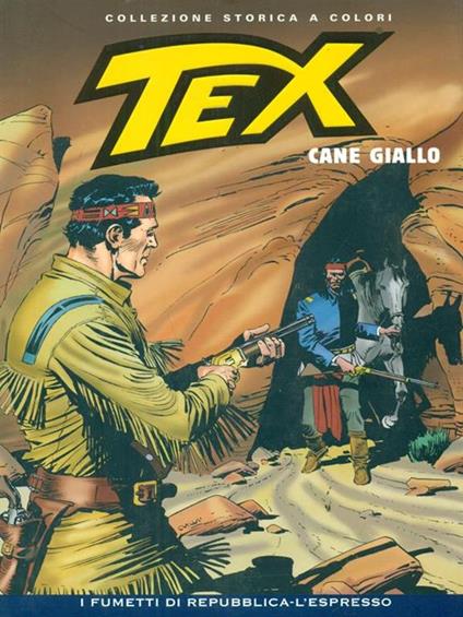 Tex 97 Cane giallo - Gianluigi Bonelli - copertina
