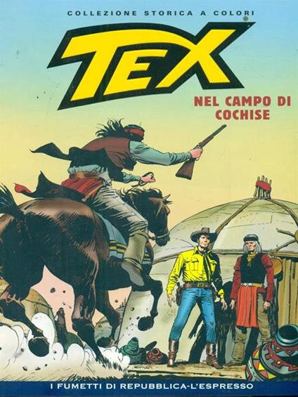 Tex 89 Nel campo di cochise - Gianluigi Bonelli - copertina