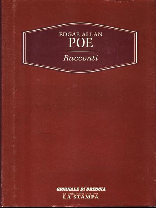 Racconti - Edgar Allan Poe - copertina