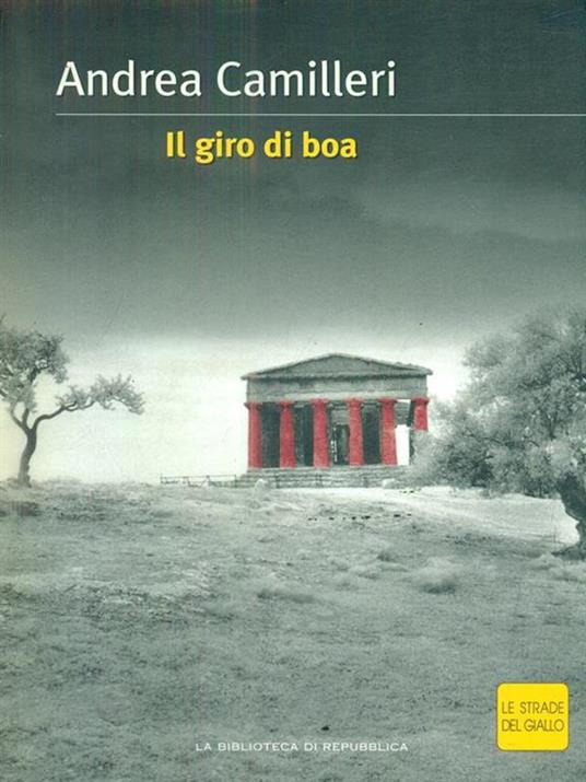 Il giro di boa - Andrea Camilleri - copertina