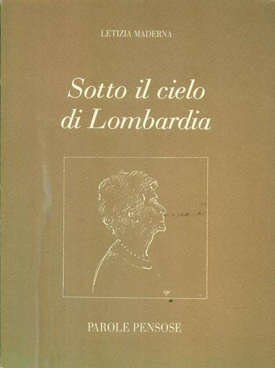 Sotto il cielo di Lombardia - Letizia Maderna - copertina