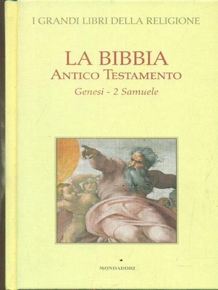 La Bibbia. Antico Testamento. Genesi. 2. Samuele - copertina
