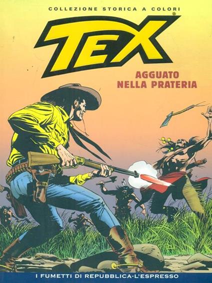 Tex 82 Agguato nella prateria - Gianluigi Bonelli - copertina