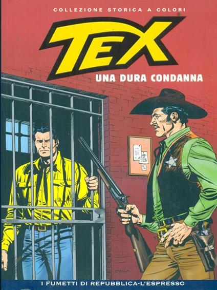 Tex 62 Una dura condanna - Gianluca Bonelli - copertina