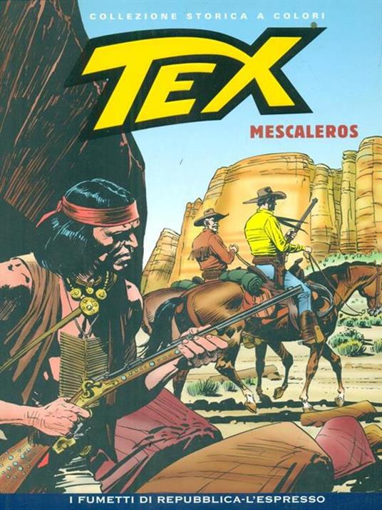 Tex 66 Mescaleros - Gianluigi Bonelli - copertina