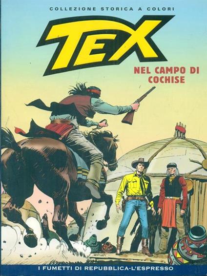Tex 89 Nel campo di cochise - Gianluigi Bonelli - copertina