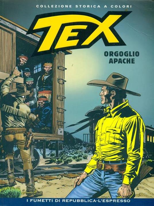 Tex 116 Orgoglio apache - Gianluigi Bonelli - copertina