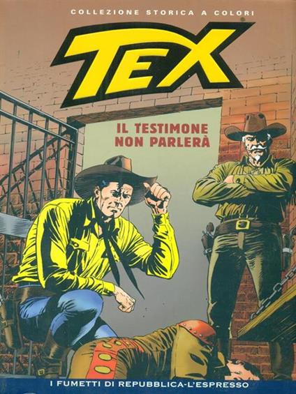 Tex 69 Il testimone non parlerà - Gianluigi Bonelli - copertina