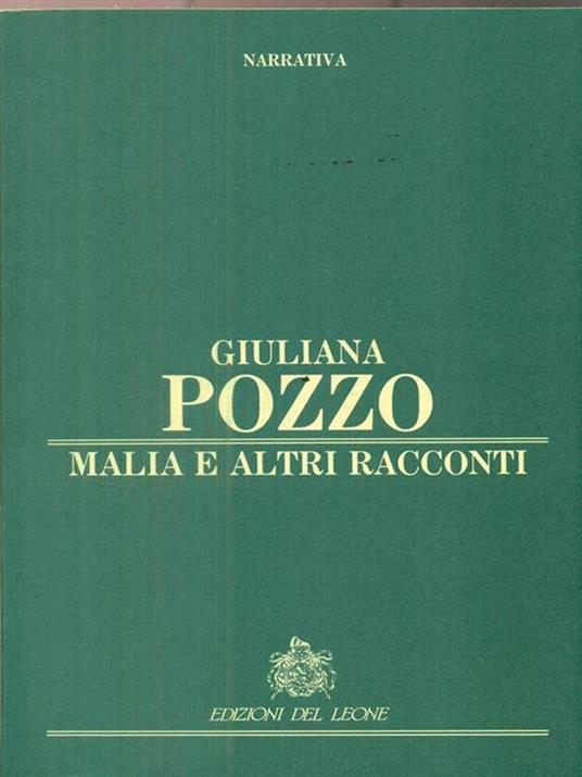 Malia e altri racconti - copertina