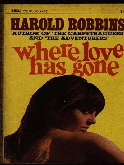 Where love has gone - Harold Robbins - copertina