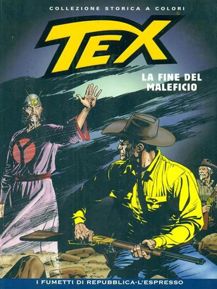 Tex 110 La fine del maleficio - Gianluigi Bonelli - copertina
