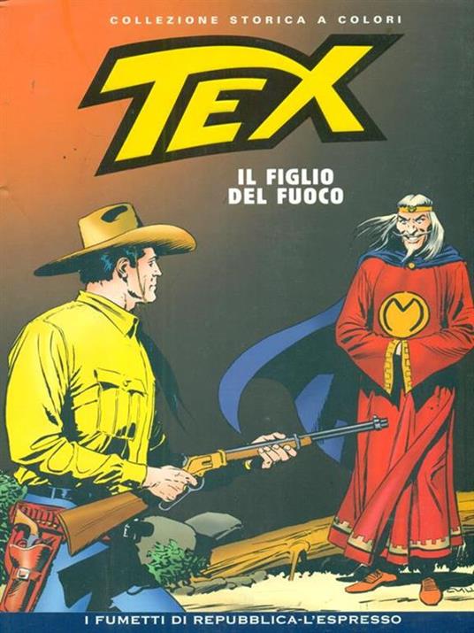 Tex 20 Il figlio del fuoco - Gianluigi Bonelli - copertina