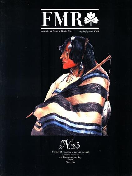 FMR n. 25 Luglio Agosto 1984 - copertina