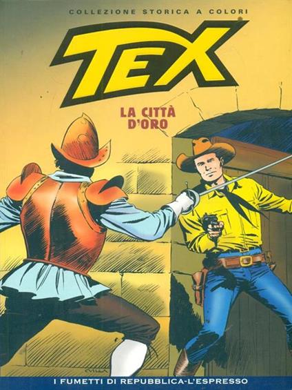 Tex 22 La città d'oro - Gianluigi Bonelli - copertina