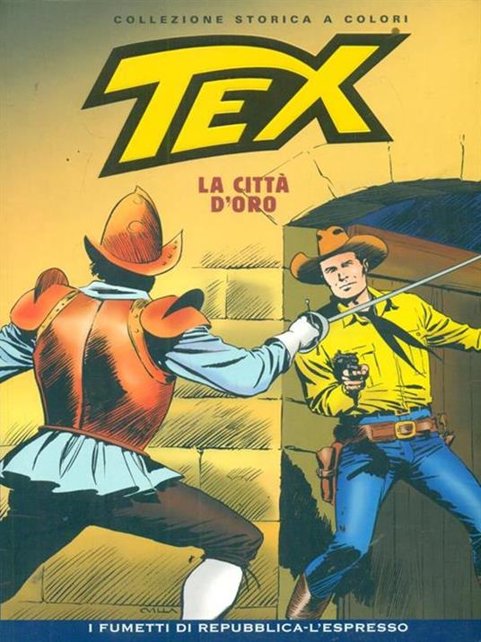 Tex 22 La città d'oro - Gianluigi Bonelli - copertina