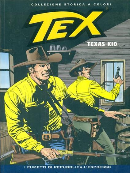 Tex 171 Texas kid - Gianluigi Bonelli - copertina