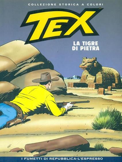 Tex 15 La trigre di pietra - Gianluigi Bonelli - copertina