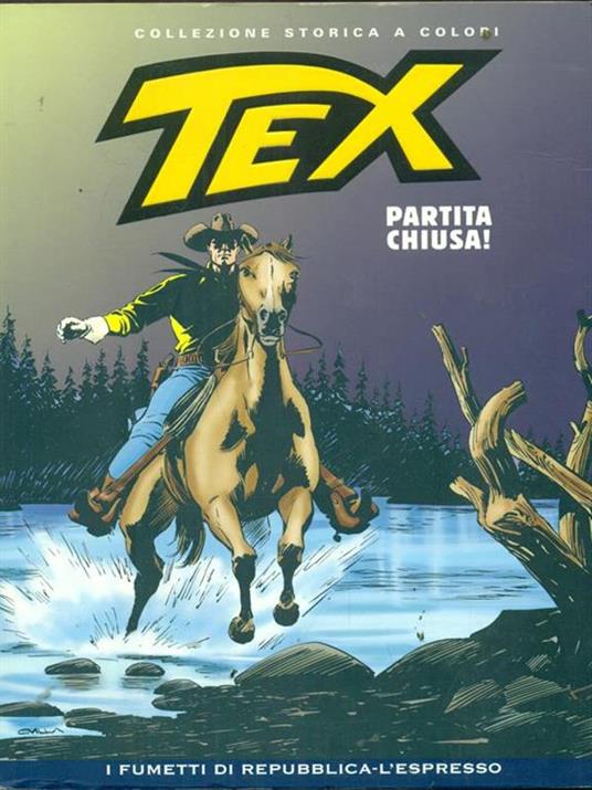 Tex 17 Partita chiusa - Gianluigi Bonelli - copertina