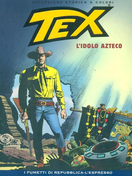 Tex 80 L'idolo azteco - Gianluca Bonelli - copertina
