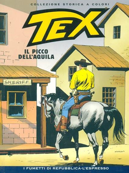 Tex 12 Il picco dell'aquila - Gianluca Bonelli - copertina