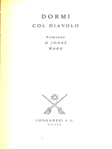 Dormi col diavolo - copertina
