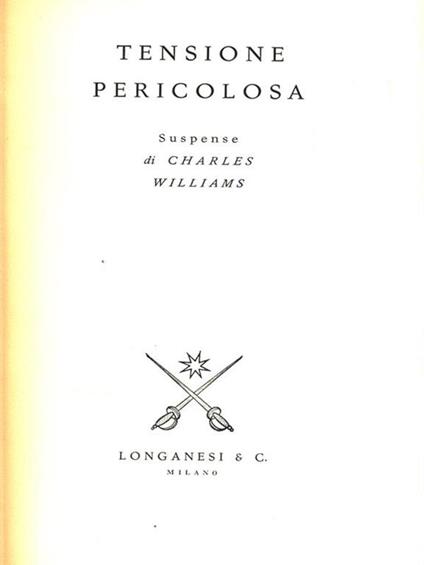Tensione pericolosa - Charles Williams - copertina
