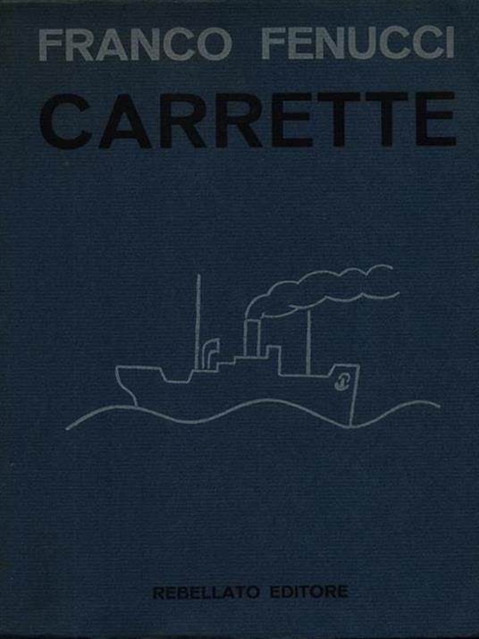 Carrette - Franco Fenucci - copertina