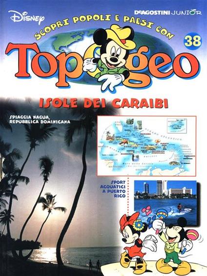 Topogeo 38. Isole dei Caraibi - copertina