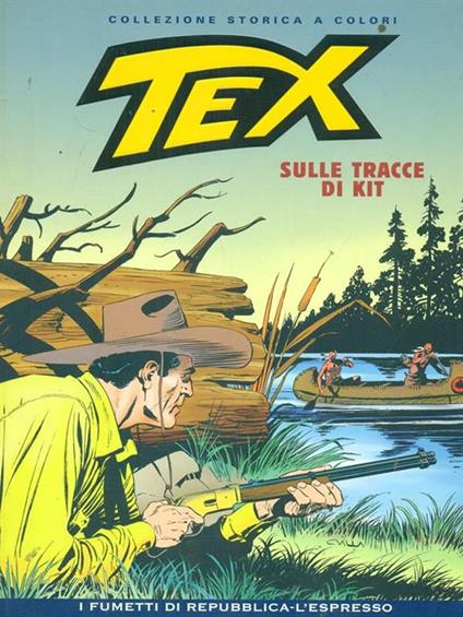 Tex 55 Sulle tracce di Kit - copertina
