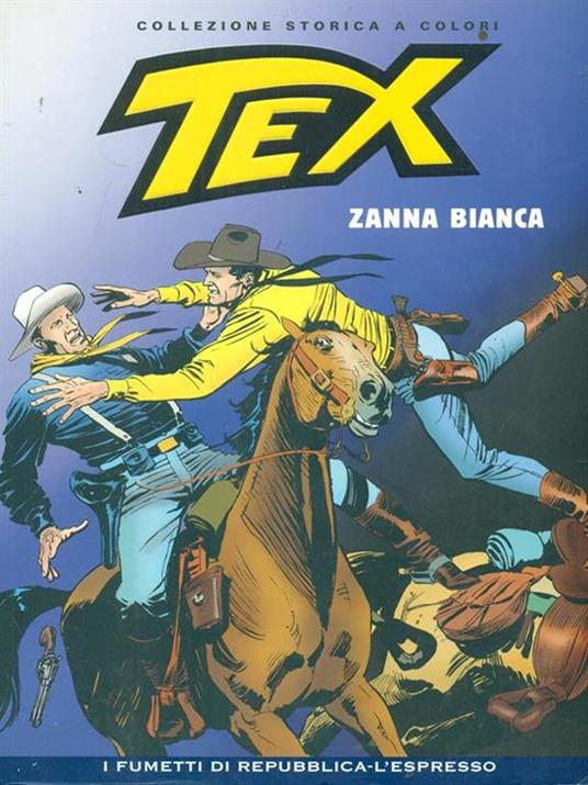 Tex 45 Zanna bianca - Gianluigi Bonelli - copertina