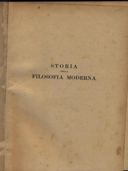 Storia della filosofia moderna 2vv - Ernst Cassirer - copertina
