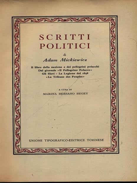 Scritti politici - Adam Mickiewicz - 4