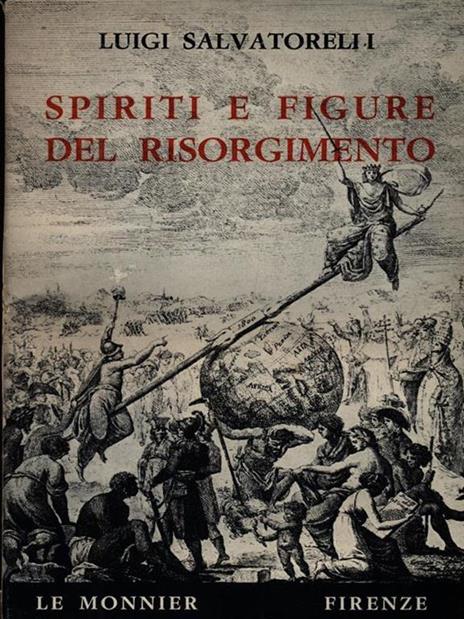 Spiriti e figure del Risorgimento - Luigi Salvatorelli - copertina