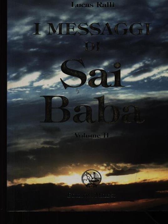 I messaggi di Sai Baba - Lucas Ralli - copertina