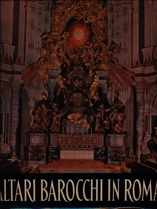 Altari barocchi in Roma - copertina