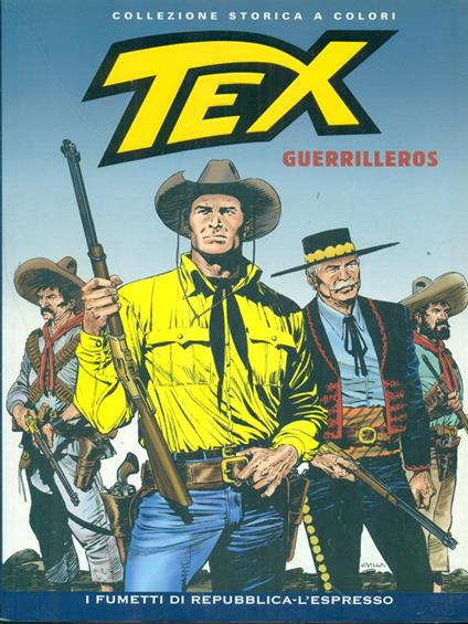 Tex 148 Guerrilleros - Gianluigi Bonelli - copertina