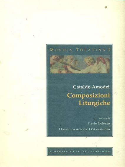 Composizioni liturgiche - Cataldo Amodei - copertina