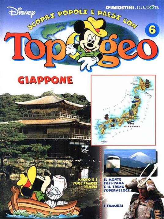 Topogeo 6. Giappone - copertina