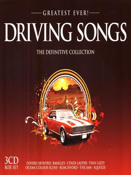 CD: Greatest ever driving songs. 3CD Box Set - copertina