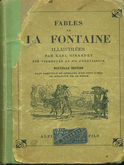 Fables de La Fontaine illustrees par Karl Girardet - Jean de La Fontaine - copertina