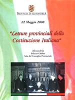 Letture provinciali della Costituzione Italiana