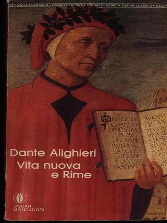 Vita nuova e Rime - Dante Alighieri - copertina