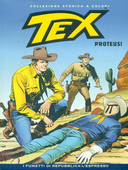 Tex 41 Proteus! - Gianluigi Bonelli - copertina