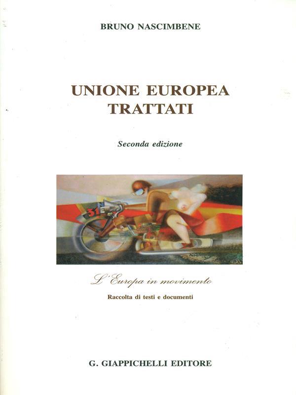 Unione europea. Trattati