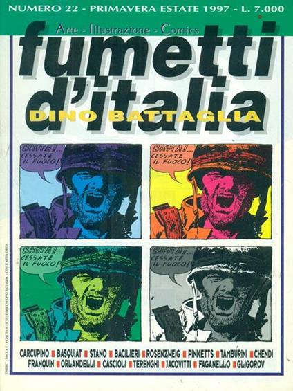 Fumetti d'Italia 22 Primavera Estate 1997 - copertina
